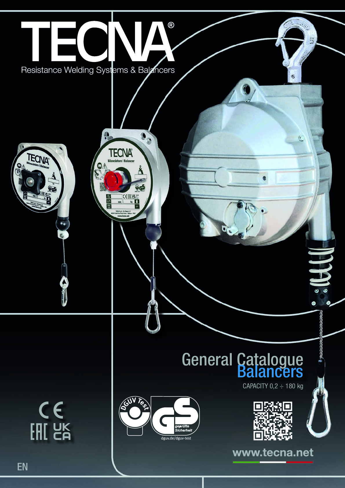 TECNA SPRING BALANCERS GS LINE