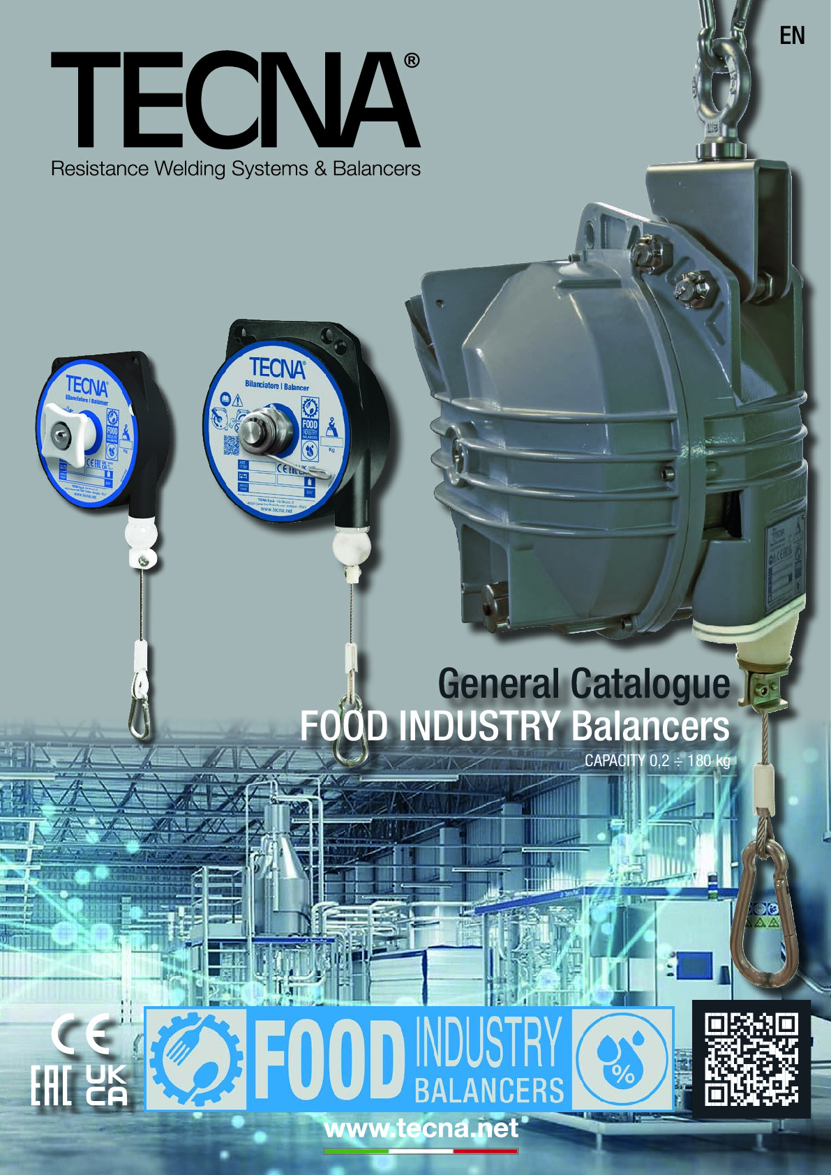 TECNA BALANCERS FOOD INDUSTRY LINE