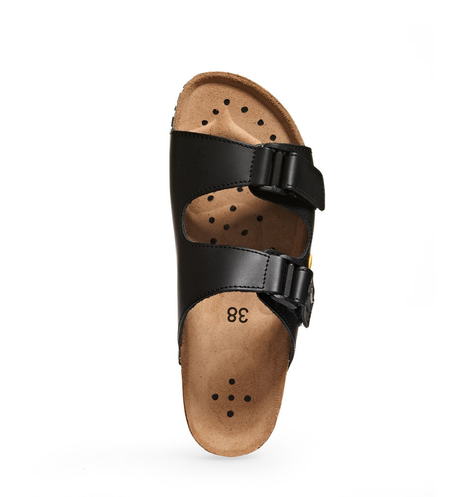 Abeba Nature ESD OB SRC black sandals 4085