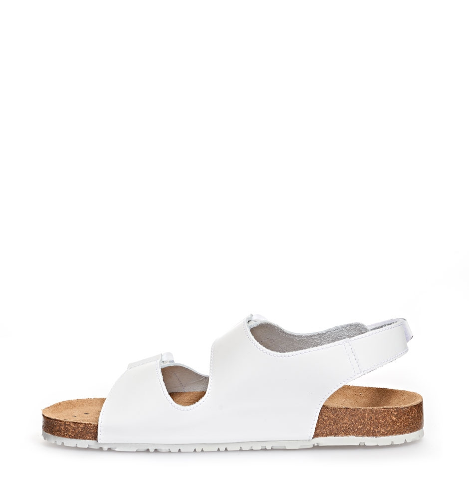 Abeba Nature ESD OB SRC white sandals 4090