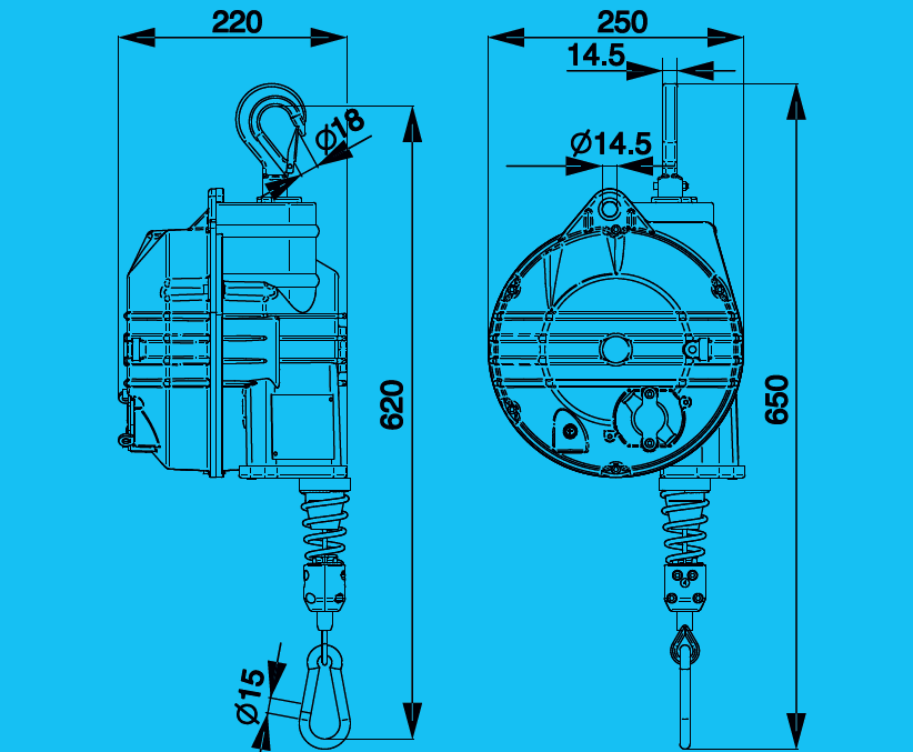 Tecna 9503 balancer