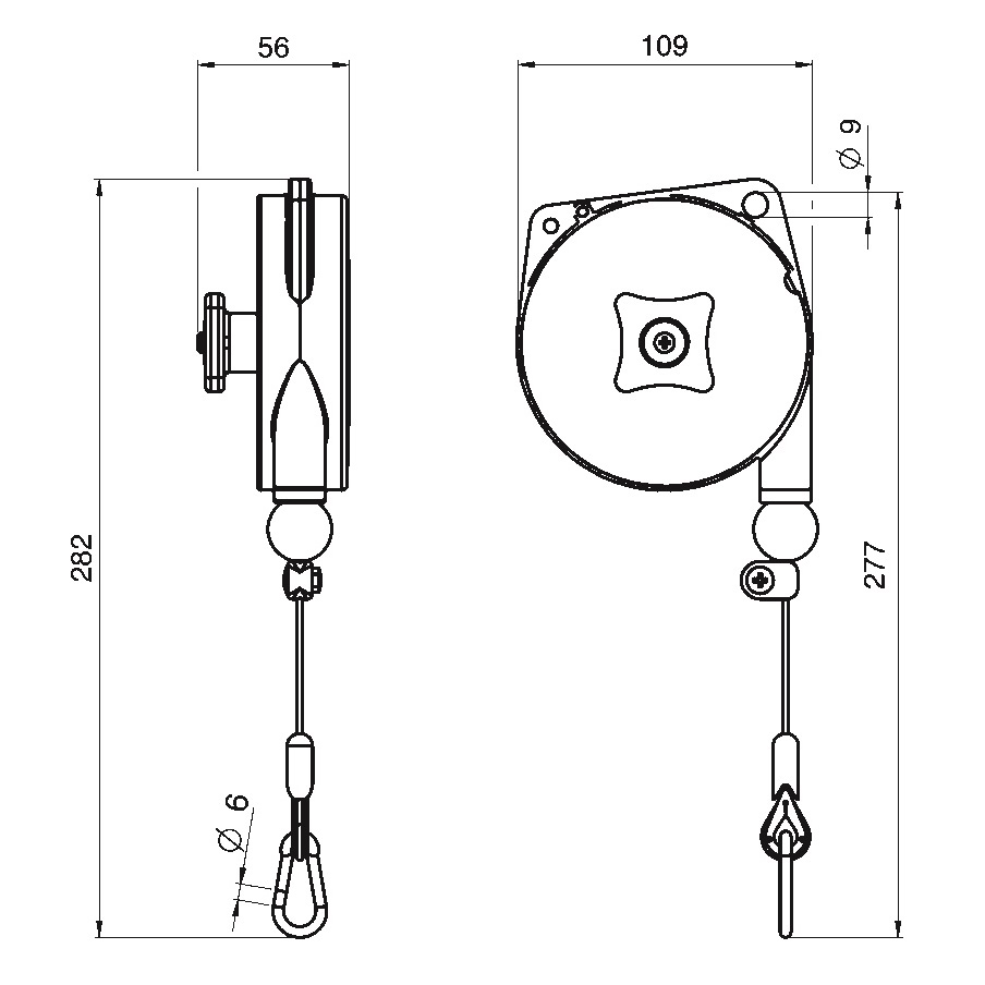 Tecna 9312IL balancer