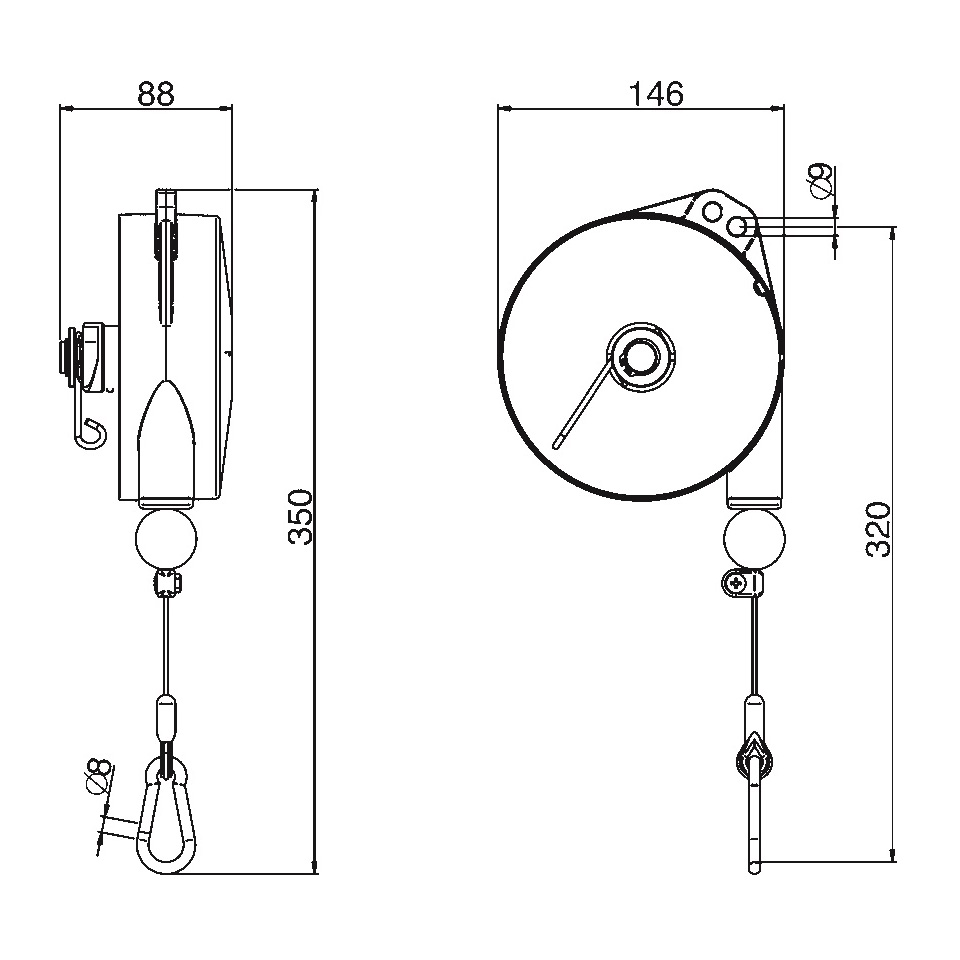 Tecna 9323IL balancer