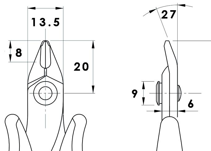 Piergiacomi TR 30 58 R plier