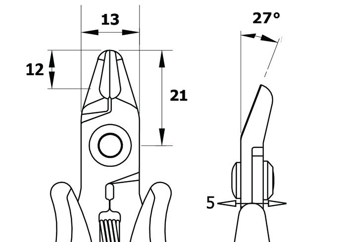 Piergiacomi TR 5000 B plier