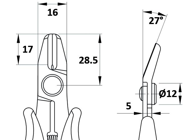 Piergiacomi TRR 5000 B plier