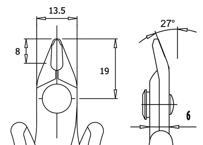 Piergiacomi ITR 58 R plier