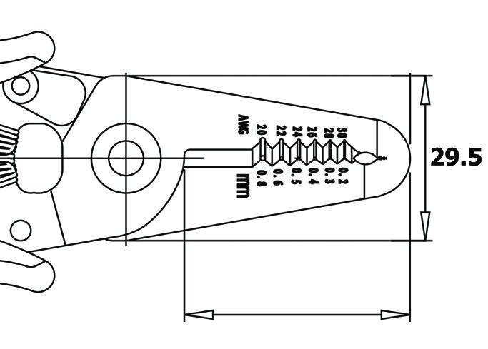 Piergiacomi CSP 30.1 cable shears-wire stripper