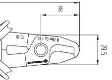 Piergiacomi TC 18 Cable cutters