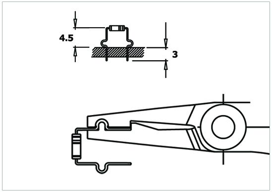 Piergiacomi PTR 30 C D ESD forming pliers