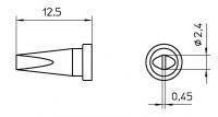 Weller LT BSL Soldering tip chisel 