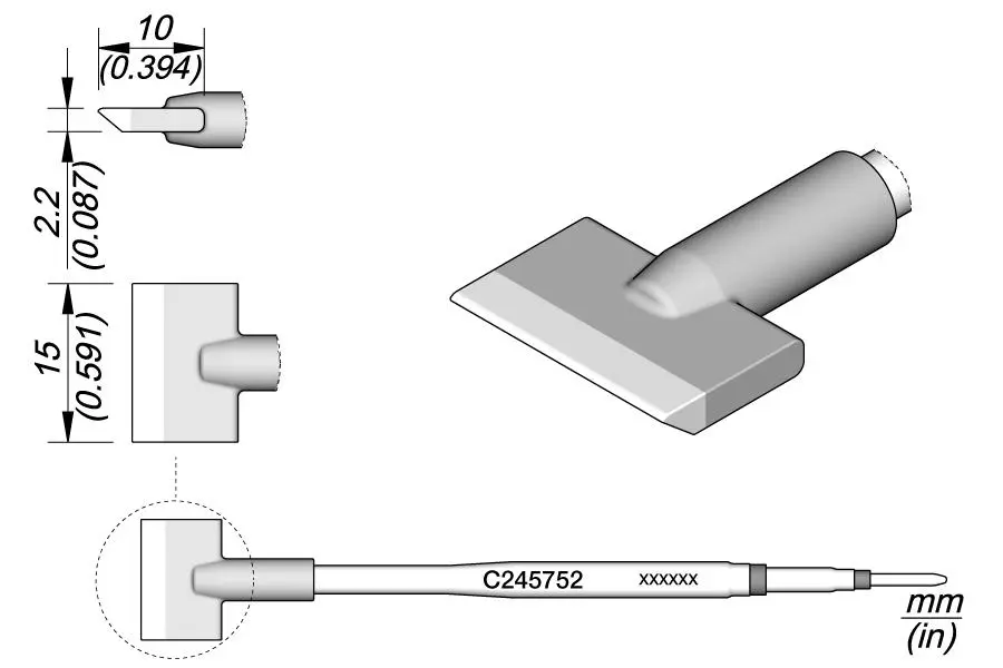 JBC C245-752 Blade Cartridge