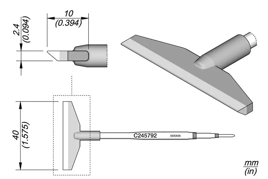 JBC C245-792 Blade Cartridge