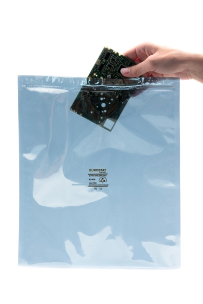 Shielding bags with zip, 76µ, 76x127mm