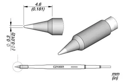 JBC C210-001 Conical Cartridge