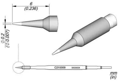 JBC C210-008 Conical Cartridge 