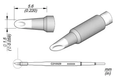 JBC C210-029 Spoon Cartridge 