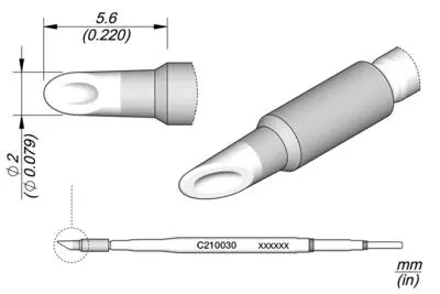 JBC C210-030 Spoon Cartridge 