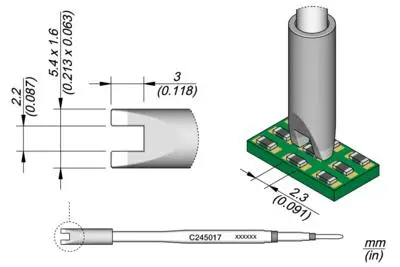 JBC C245-017 Chip Cartridge