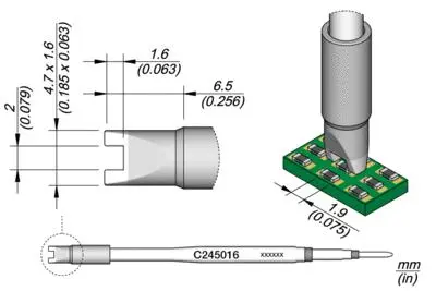 JBC C245-016 Chip Cartridge