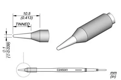 JBC C245-041 Conical Cartridge