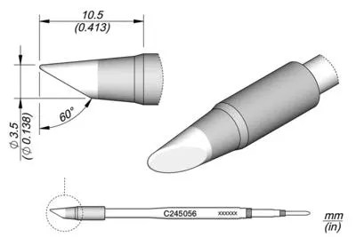 JBC C245-054 Bevel Cartridge