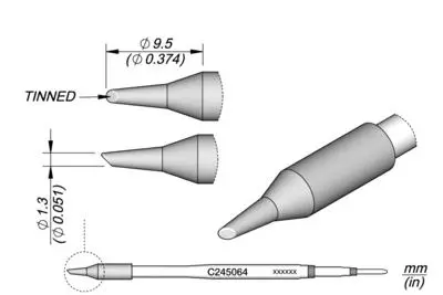 JBC C245-064 BevelCartridge