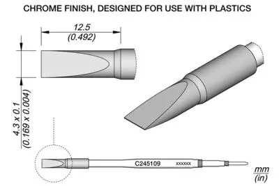 JBC C245-109 Conformal Coating Removal Cartridge