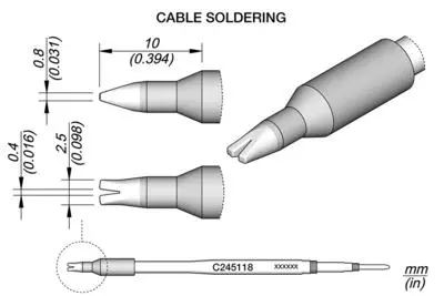 JBC C245-118 Pin/Connector Cartridge