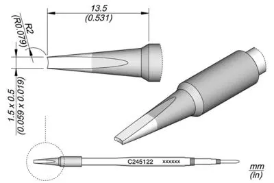 JBC C245-122 Pin/Connector Cartridge