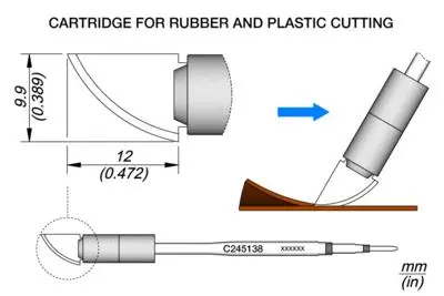 JBC C245-138 Cutter Cartridge 