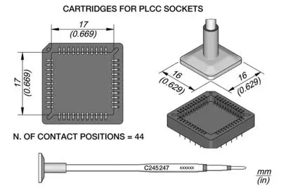 JBC C245-247 Socket Cartridge