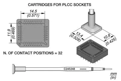 JBC C245-248 Socket Cartridge