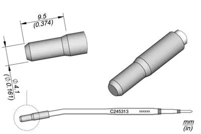 JBC C245-313 Heat Staking Cartridge