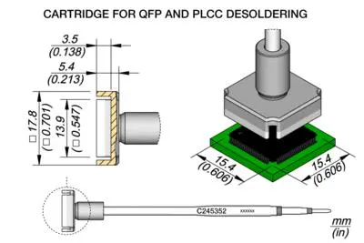 JBC C245-352 QFP Cartridge