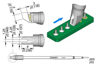 JBC C245-651 Drag Cartridge