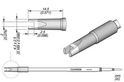 JBC C245-658 Chip Cartridge