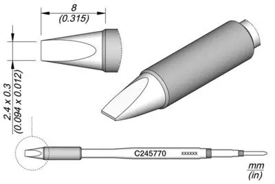 JBC C245-768 ChiselCartridge