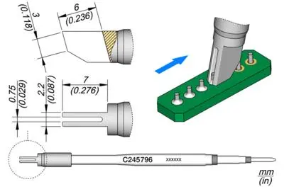 JBC C245-796 Drag Cartridge