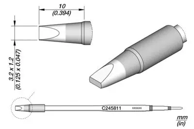 JBC C245-811 Chisel Cartridge