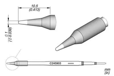 JBC C245-903 Conical Cartridge