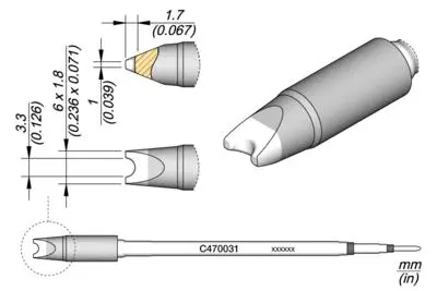 JBC C470-031 Pin / Connector Cartridge