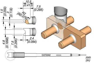 JBC C470-042 Pin / Connector Cartridge