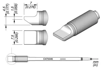 JBC C470-046 Blade Cartridge