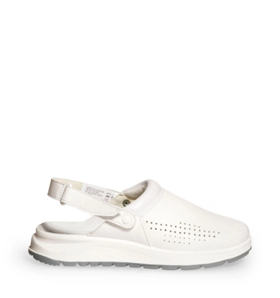 Abeba ACTIVE OB SRC white clogs 12018