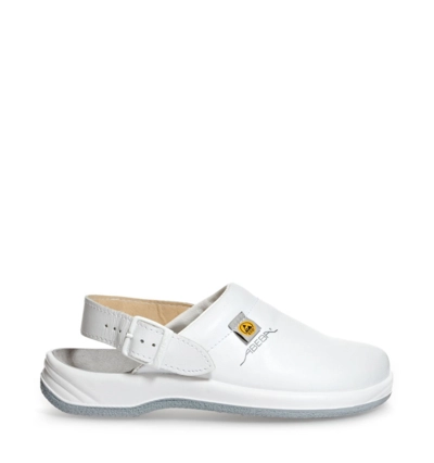 Abeba Arrow ESD OB SRC white sandals 38200