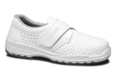 Robusta María White perforado O1 SRC safety shoes