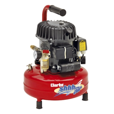 Clarke Shhh Air 50/9, Quiet Run Compressor,9L/8bar