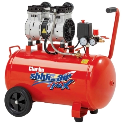 Clarke Shh Air Max 50/150,Quiet Run Compressor,50L