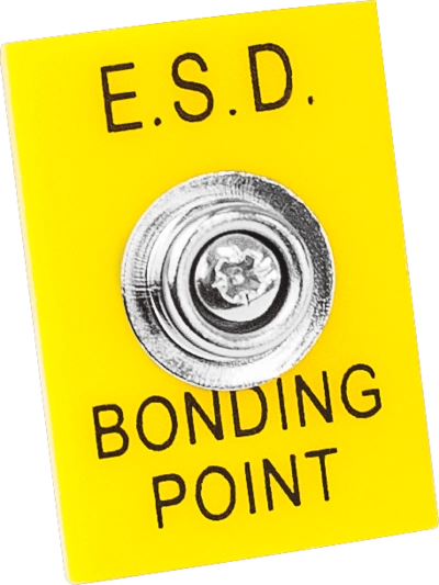 Earth bonding point, 1 x 10.3 mm stud